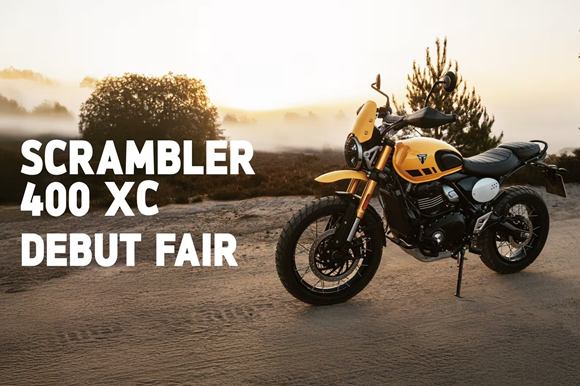 9/6（土）～9/28（日）「SCRAMBLER 400 XC デビューフェア」